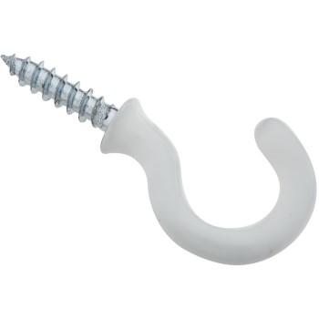 National N259-184 3/4 Wh 50pk Cup Hook