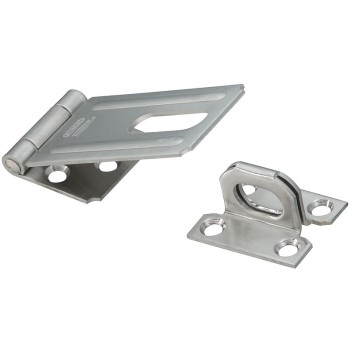 National N348-250 Safety Hasp, Stainless Steel ~ 3 - 1/4&quot;