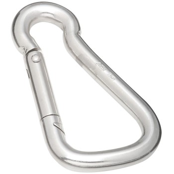 National N262-402 Interlocking Spring Snap, Stainless Steel ~ 7/16&quot; x 3-1/4&quot;