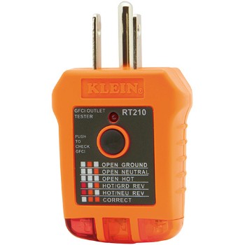 Klein Tools RT210 Gfci Receptacle Tester