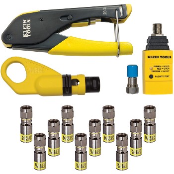 Klein Tools VDV002-818 Coax Install Kit