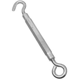 National 221903 Zinc Hook to Eye Turnbuckle ~ 1/2 x 17 inches