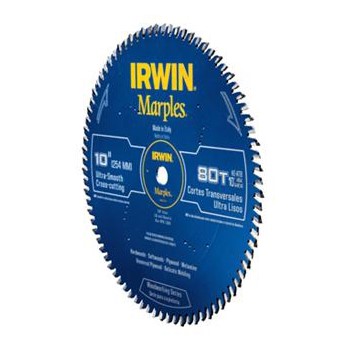 Irwin 1807370 Woodworking Saw Blade ~ 10&quot; 80T