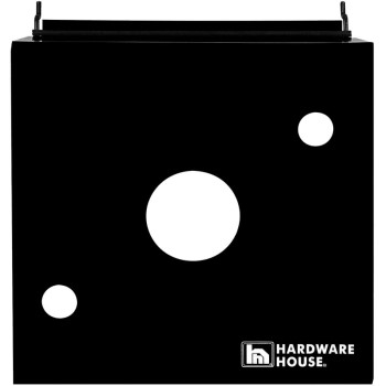 Hardware House  230094 Mount Pad, Tub/Shower Faucet ~ Black