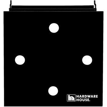 Hardware House  230179 Mount Pad, Tub/Shower Faucet ~ Black