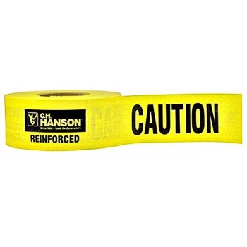 CH Hanson 16030 Caution Barrier Tape ~ 3&quot; x 500 Ft x 5 Mil