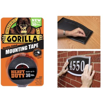 Gorilla Glue/O&#39;Keefe&#39;s 6055002 Gorilla Heavy Duty Mounting Tape ~ 1&quot; x 60&quot;