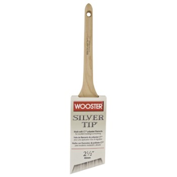 Wooster  0052240024 Angle Sash Silver Tip Brush ~ 2.5in.
