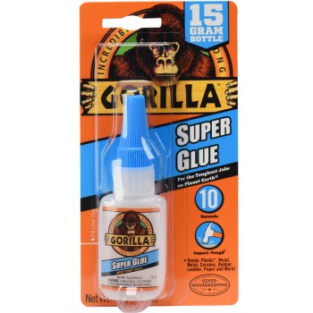 Gorilla Glue/O&#39;Keefe&#39;s 7805009 Gorilla Super Glue ~ 15 Grams