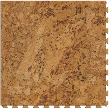Perfection Floor Tile Llc WD585CK55 Vinyl Cork Look  Floor Tile