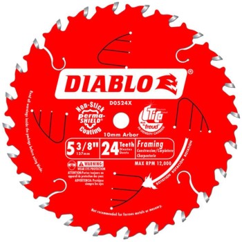 Freud/Diablo D0524X 5-3/8 24t Framing Blade