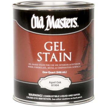 Old Masters 81904 Gel Stain, Aged Oak ~ Quart