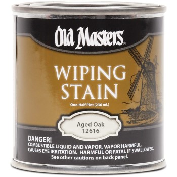 Old Masters 12616 Wiping Stain,  Aged Oak  ~  Half Pint