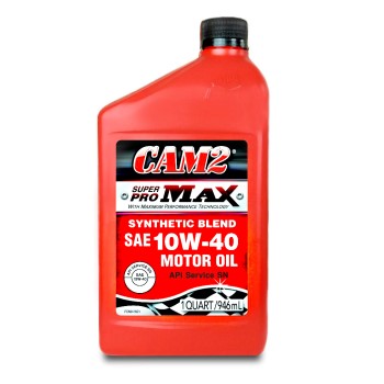Smithy&#39;s/Cam 2 CMI.10W40.1232. SuperPRO MAX Synthetic Blend Motor Oil, 10W-40  ~ Quart