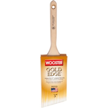 Wooster  0052310030 Gold Edge Angle Sash Brush