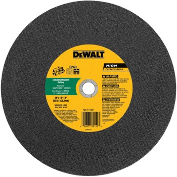 DeWalt DW8025 14 20mm Cut Off Wheel