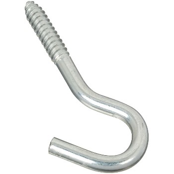 National 220863 Zinc Screw Hook ~ 1/4 x 4-1/4 inches