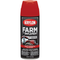 Krylon K01939000 Farm & Implement Spray Paint,  Massey Ferguson Red  ~ 12 oz  Aerosol