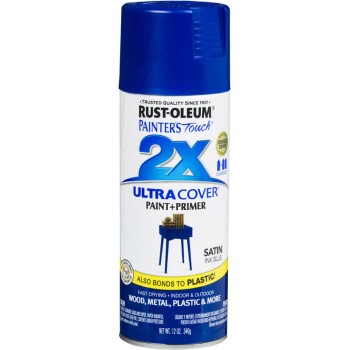 Rust-Oleum 314754 Painters Touch Spray Paint, Ink Blue
