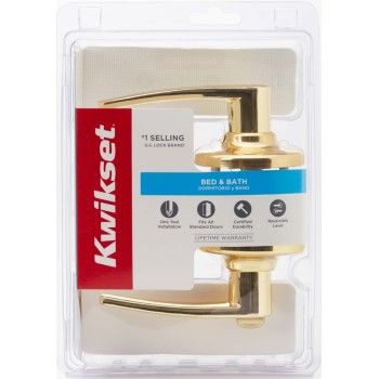 Kwikset 93001-878 300dl 3 Cp Delta Privacy Lever