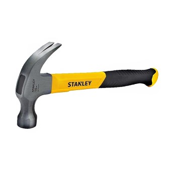 Stanley Tools STHT51512 Fiberglass Handle Claw Hammer ~ 16 oz