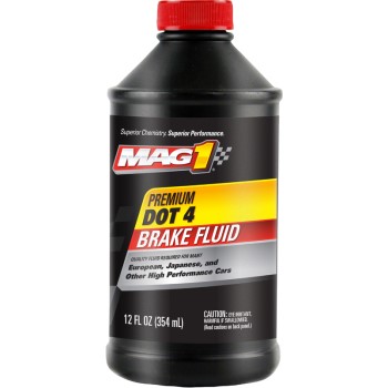 Warren Dist MAG00126 Mag1 Premium DOT 4 Brake Fluid ~ 12oz