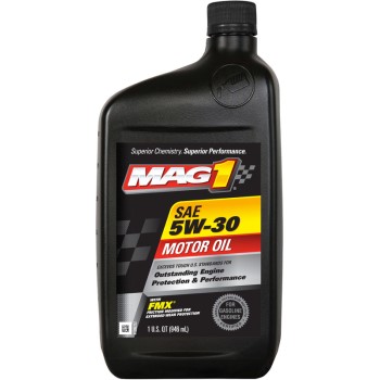 Warren Dist MAG61652 Mag1 Synthetic Blend Oil, SAE 5W-30 ~ Qt