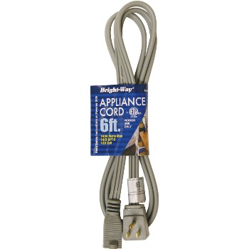 H Berger Co 150170 6ac 6 Appliance Cord