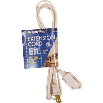 H Berger Co 114960 Ee6w 6 Wht Extension Cord