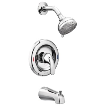 Moen 82603 Tub &amp; Shower Faucet, 1 Handle