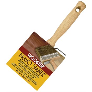 Wooster  0F51190040 Bravo Stainer Brush ~ 4&quot;