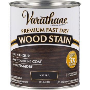 Rust-Oleum 262010 Fast Dry Interior Wood Stain, Kona ~ Qt