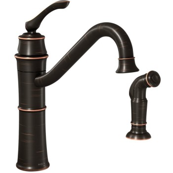 Moen 87999BRB Kitchen Faucet With Spray, Oil Rubbed Bronze