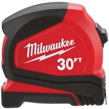 Milwaukee Tool  48-22-6630 Milwaukee Brand Compact Tape Measure ~ 30 Ft