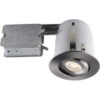 Bazz  530LAB LED Recessed Light, Brushed Chrome ~ 3 7/8&quot;