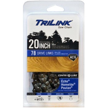 TriLink Saw Chain CL75078TL2 20 .325 Mc78 Chain