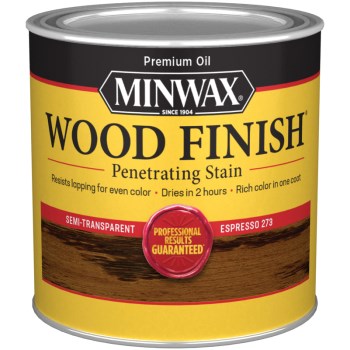 Minwax 227634444 Espresso Wood Stain ~ 1/2 Pint