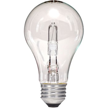Satco Products S2401 2pk Halogen Type A Bulb