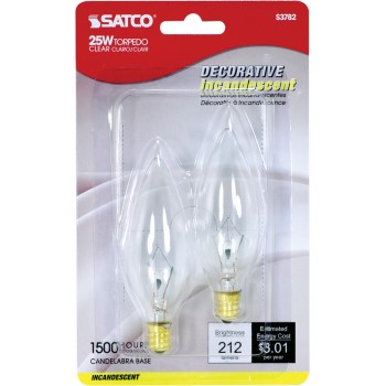 Satco Products S3782 Incand Deco Bulb