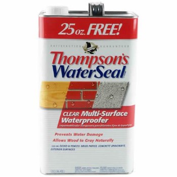 Thompson&#39;s   24111 Multi-Surface WaterSeal ~ Bonus Size,  Gallon + 25 oz