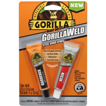 Gorilla Glue/O&#39;Keefe&#39;s 4330101 GorillaWeld Steel Bond Epoxy ~ 1 oz