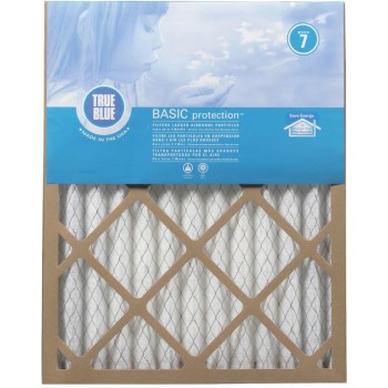 ProtectPlus   215251 True Blue Basic Pleated Filter ~ Approx 15&quot; x 25&quot; x 1&quot;