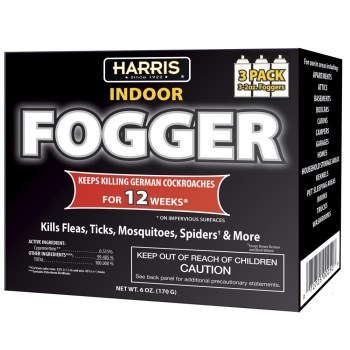 Harris  FOG-3 Indoor Insect Fogger ~ 3 Pack