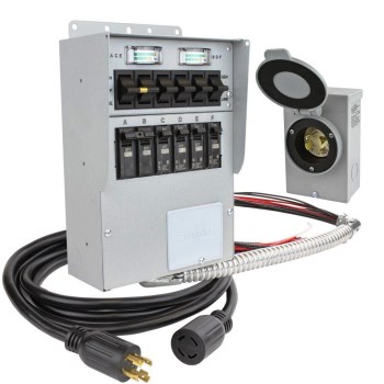 Reliance Controls 306CRK Generator Transfer Switch ~ 6 Circuit