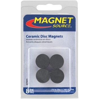 Master Magnetics 07003 .75 Ceramic Disc Magnet