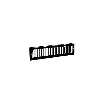 Hart &amp; Cooley 427W12X2 Wh Toe Space Grille
