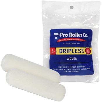 Pro Roller CRC-Q-04 Dripless Woven Fabric Roller Covers ~ 1/4&quot; x 4&quot;