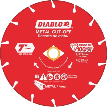Freud/Diablo DDD070DIA101F 7 Dia Cut Disc