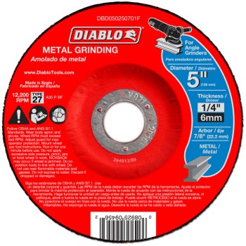 Freud/Diablo DBD050250701F 5 Mtl Grnd Disc