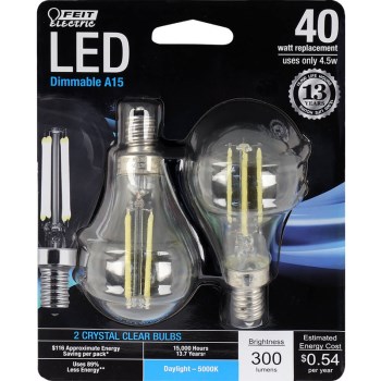 Feit Electric  BPA1540C/850/LED/2 A15 Bulb